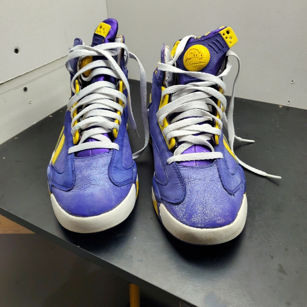 Purple size 9 Reebok Shaq Attack